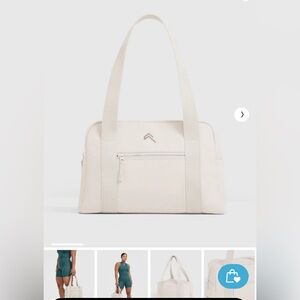 White Gym Bag